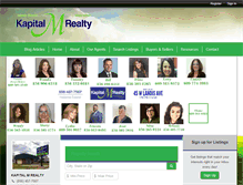 Tablet Screenshot of kapitalmrealty.com